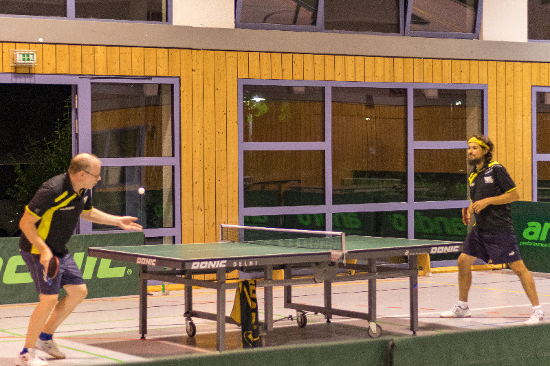 Jochen Baumgärtner im Viertelfinale gegen Peter Magyar