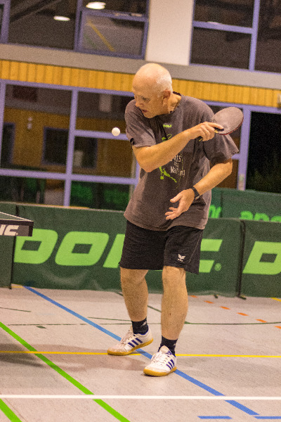 Duell der Aufschläger: Hans Jürgen Mann