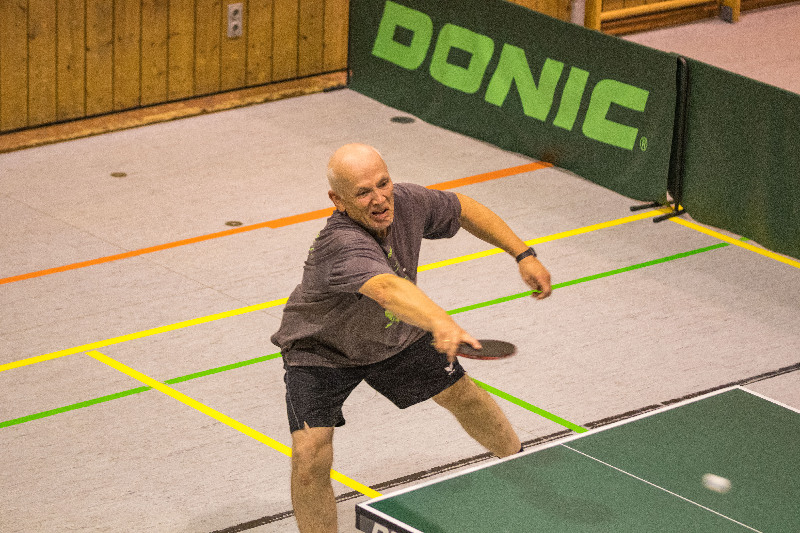 Voller Einsatz: Hans Jürgen Mann